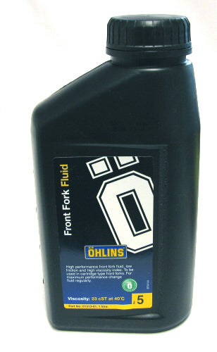 Genuine Ohlins Fork Oil 5W, 1L - PU36090069 (ex PU36090023)