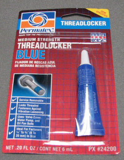 Permatex Threadlocker Blue 6ml size - PU24200