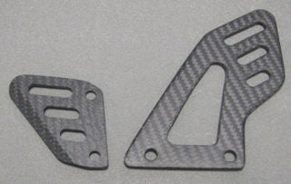 OEM Aprilia Carbon Fiber Heel Guards - 895318