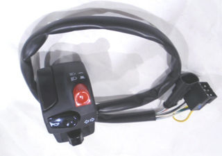 OEM Aprilia LH Light Switch Assembly - AP8127365