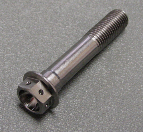 Titanium Safety Wire Drilled Hex Head Bolt M10x55 - PBTI-10x55HX-R