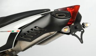 R&G Racing License Plate Relocator for Dorsoduro 750-900-1200