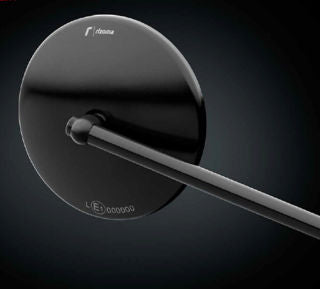 Rizoma One Mirror, Black, - RZBS250B Sold Each