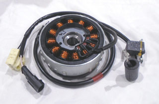 OEM Piaggio Stator and Flywheel Assembly - B018107