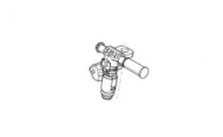 OEM Vespa/Piaggio Fuel Injector w/Hat - 8799715