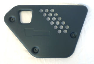OEM Moto Guzzi, RH Side Panel, Black- 2B000838