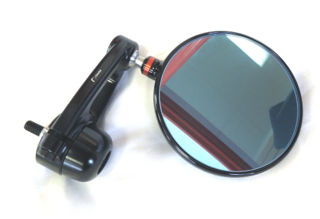 Rizoma Spy Arm Mirror, Black 94mm (3.75 inch) - RZBS300B