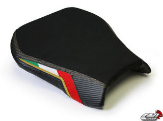 LuiMoto Front Seat Cover, Gold Highlight