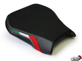 LuiMoto Front Seat Cover, Black Highlight
