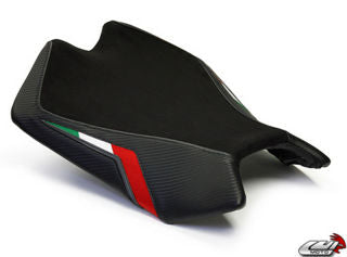 LuiMoto Seat Cover, Black Stitching - LUI-9011102
