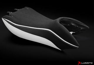 LuiMoto Driver Saddle Cover, WHT for Mana, Mana GT