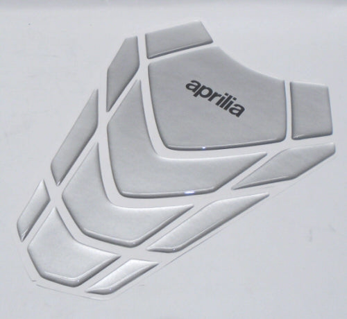 OEM Aprilia Tank Guard, Silver - 2H000963 *See Product Notes*