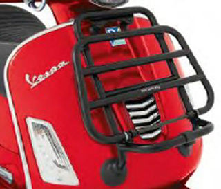 OEM Vespa Folding Front Rack, Black - 1B001484