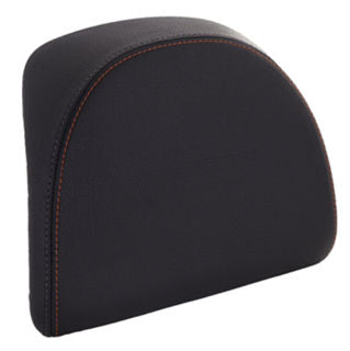OEM Piaggio Backrest Black w/Red Stitch -CM260406