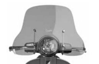 Vespa Accessory Medium Windscreen - 1B001809