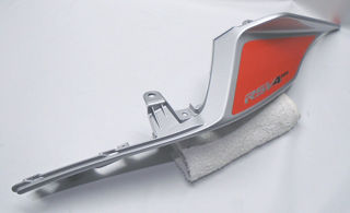 OEM Aprilia LH Rear Fairing Silver - 2H001716000EU