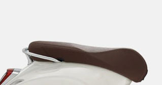 OEM Vespa Saddle, Dark Tan - 67363300D1