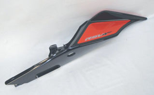 OEM Aprilia LH Rear Fairing, BLK - 2H002199000XN2