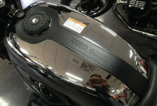 OEM Moto Guzzi Tank Belt '18 Black - 2B004426000C3