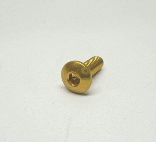 Gold Anodized M4x12 Windscreen Bolt - PBFB412-10GLD