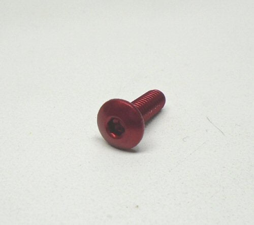 Red Anodized M4x12 Windscreen Bolt- PBFB412-10RED