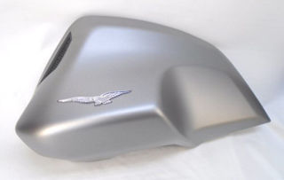 OEM Moto Guzzi LH Tank Cover, Gray - 2H003244000EQ