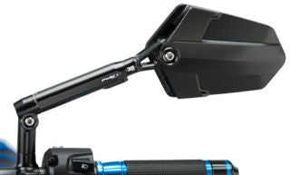 Puig Explorer Billet Aluminum Mirror LH Black
