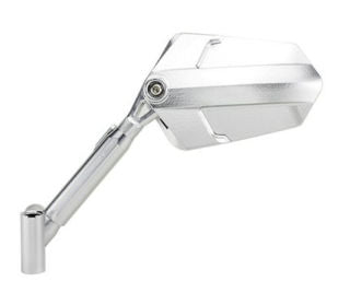 Puig Explorer Billet Aluminum Mirror LH Silver
