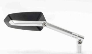 Puig F1 Billet Aluminum Mirror RH BLK/SLV