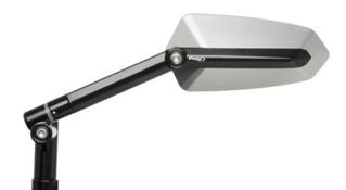 Puig F1 Billet Aluminum Mirror LH Silver/Black