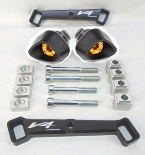 Evotech Italy Frame Sliders for V4's, Gold - EVI-STDA-007Gold