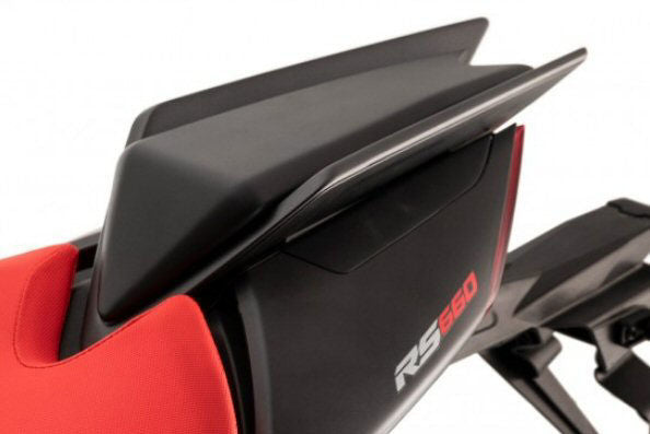 OEM Aprilia Accessory 660 Rear Seat Cowl, Black - CM325202