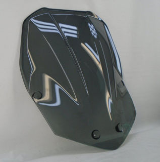 OEM Aprilia Accessory Tall Windscreen - 2S001577