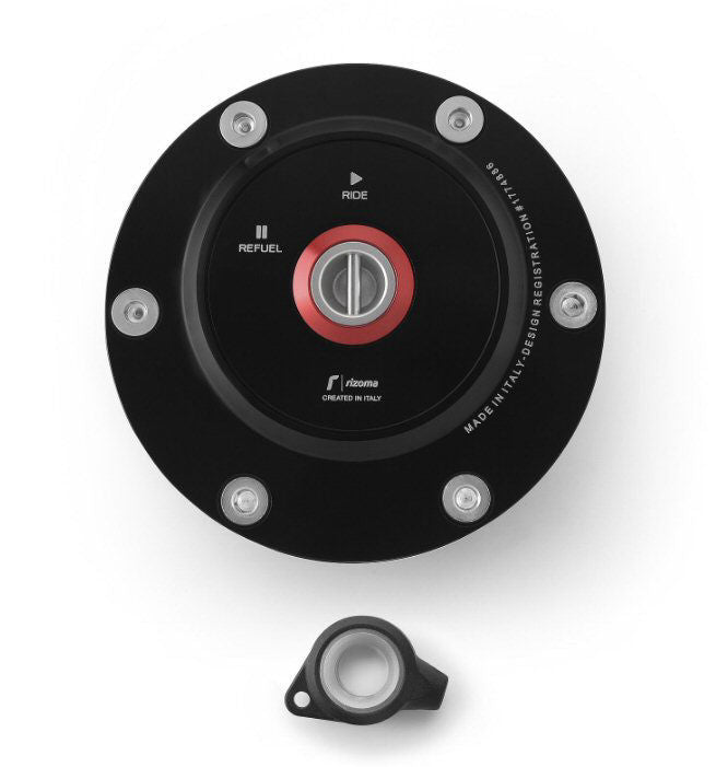 Rizoma Gas Cap Assembly - Black - TF085B