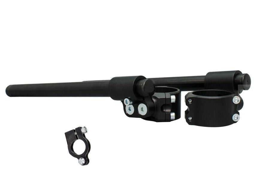 Woodcraft 1" Riser Racing Clip-Ons - WC12-1551-BXLA1 *See Product Notes*