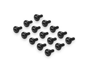 CNC Racing Anodized Aluminum Mid Fairing Bolt Kit, Black - LO-KV463B