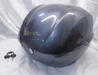 OEM Vespa Top Box, Shiny Titanium Grey "G03" -CM272944