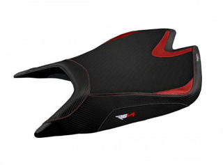 Tappezzeria Italia Lion Series Seat Cover, Red - ARSV421L-3RD-1