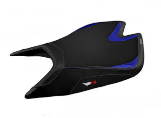 Tappezzeria Italia Lion Series Seat Cover, Blue - ARSV421L-2BE-1