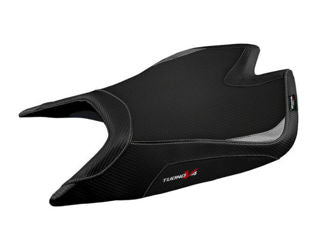 Tappezzeria Italia Nashua Series Seat Cover, Silver - ATV4FN-1SL-1