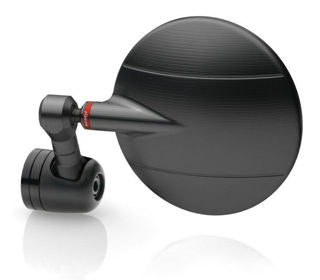 Rizoma Spy-R Bar End Mirror (XL) 3.75 Dia Black - BS294B