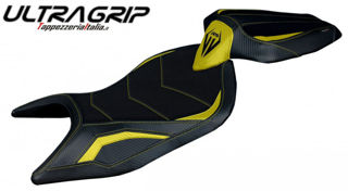 Tappezzeria Italia Naxos UltraGrip Series Seat Cover Set, Gold - TA-ARS66NU-2YL-1