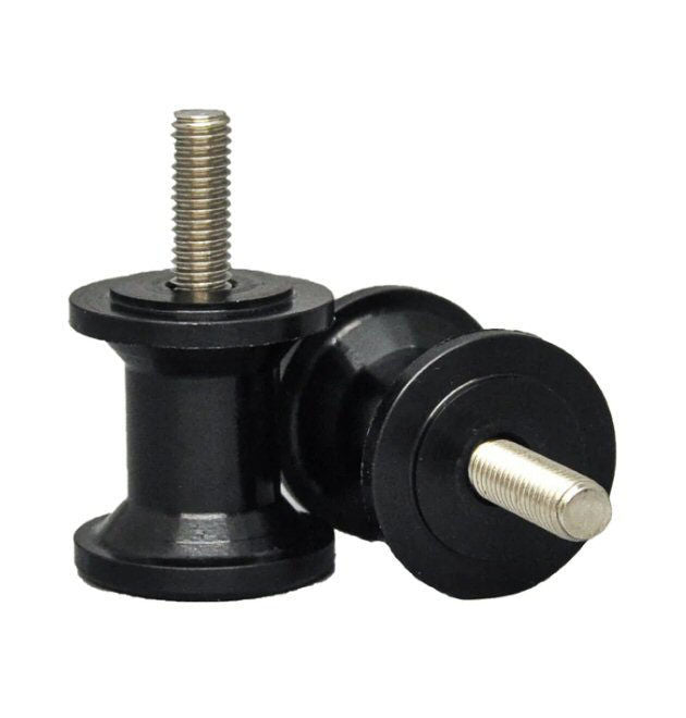 Woodcraft 6mm Swingarm Spools In Aluminum, Black - WC27-0600B