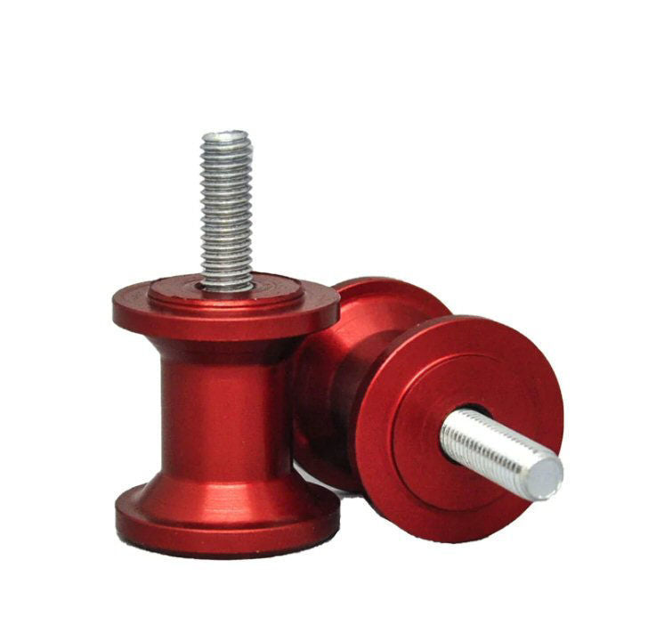 Woodcraft 6mm Swingarm Spools In Aluminum, Red - WC27-0600R