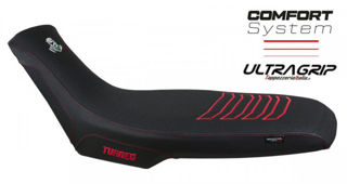 Tappezzeria Italia Boras Comfort Ultragrip Series Seat Cover, Red - APTU66BC_2RD_1