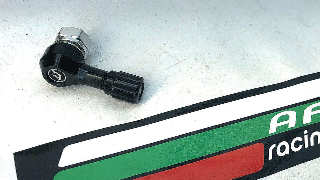 Driven Racing Billet Aluminum 90° Degree Valve Stem - DRP-DRVS-8.5-BK