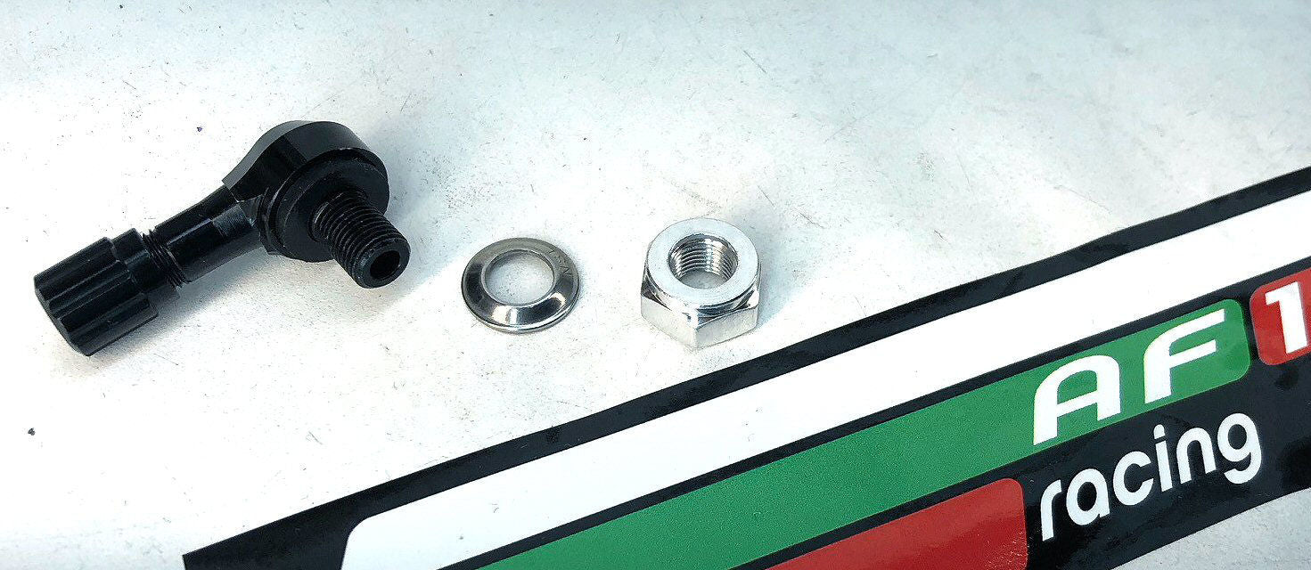 Driven Racing Billet Aluminum 90° Degree Valve Stem - DRP-DRVS-8.5-BK