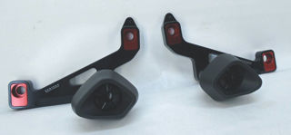 Evotech Italy Frame Sliders, Black - EVI-STDA-021-Black