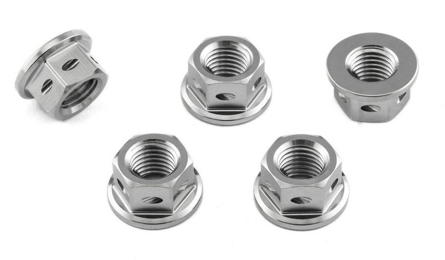 Pro-Bolt Titanium Rear Sprocket Nut Set - PB-TI5SPN10D