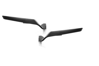 Rizoma Stealth Naked Mirror, Black - RZBSN010B Sold as a Pair